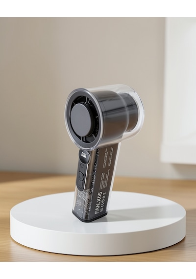 Dijital Ekranlı 100 Kademeli Ayarlanabilir Mini Fan Serinletici