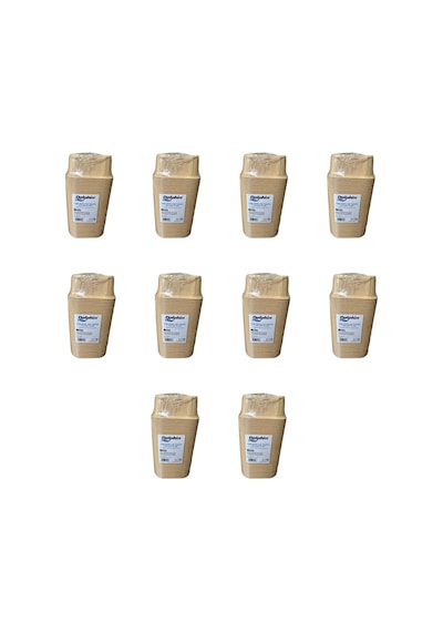 Dolphin Muffin Kare Kağıt Kraft Sarı Kek Kalıbı Kapsülü Kabı - 50 Adetlik 10 Paket Renkli