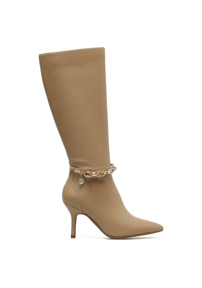 Nine West Denay 2pr Nude Kadın Topuklu Bot 000000000101189127 Bej