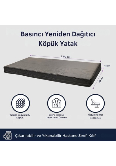 2 Motorlu Ekonomik Hasta Yatağı