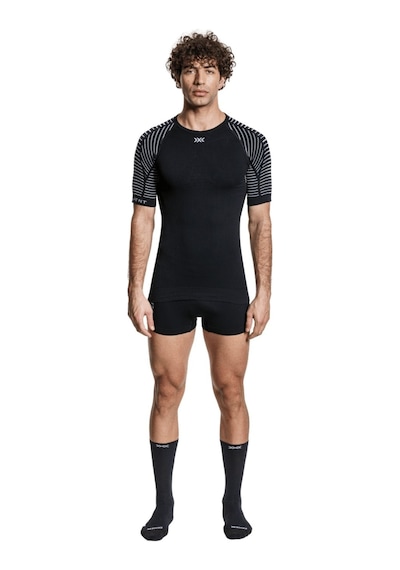 X-bıonıc X-bionic Invent 4.0 Lt Shirt Sh Sl Erkek Siyah Koşu Tişört 30077