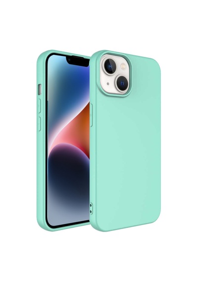 Apple Uyumlu iPhone 14 Plus Kılıf İçi Kadife Lansman Lux Silikon Kapak