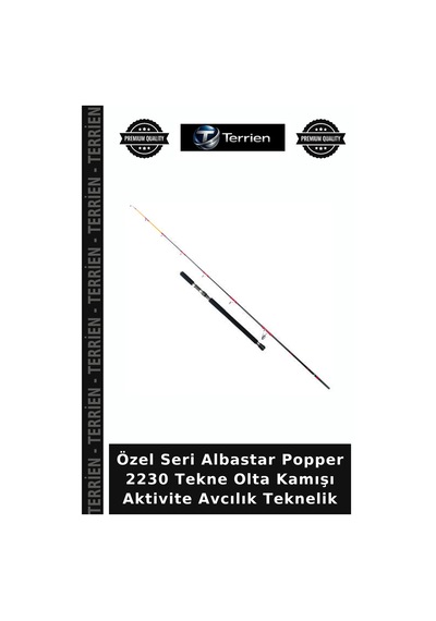 Özel Seri Albastar Popper 2230 Tekne Olta Kamışı Aktivite Avcılık Teknelik 230Cm
