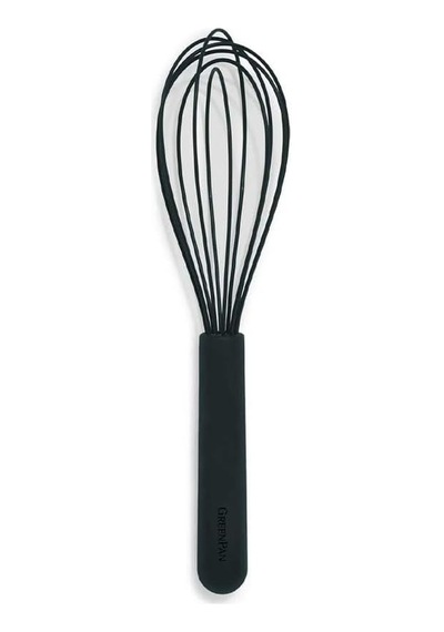 Greenpan Silikon Çırpıcı Mat Siyah, Platinum Serisi, Çelik Gövdeli, 200 C Isıya Dayanıklı, Bpa'sız Diğer