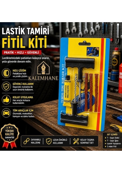 Lastik Fitil Tamir Kiti