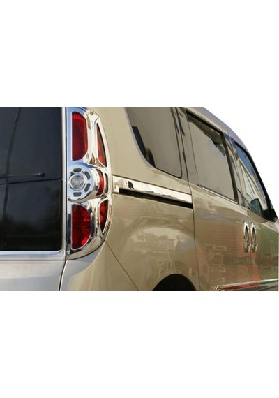 Fiat Doblo Krom Sürgü Nikelajı 2 Parça 2010-2015 Paslanmaz Çelik N11.6507