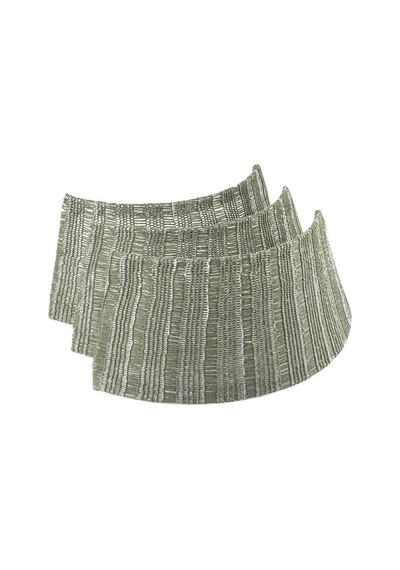 Lumy Yeşil Yılbaşı Ağaç Altı Eteği Metal 52-67 25cm