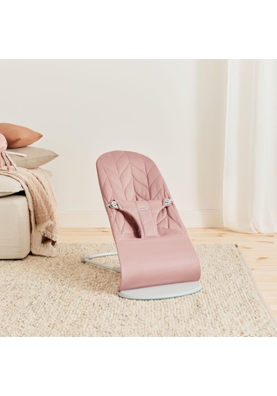 BabyBjörn Pastel Oyuncaklı Bliss Ana Kucağı Petal Woven Dusty Pink
