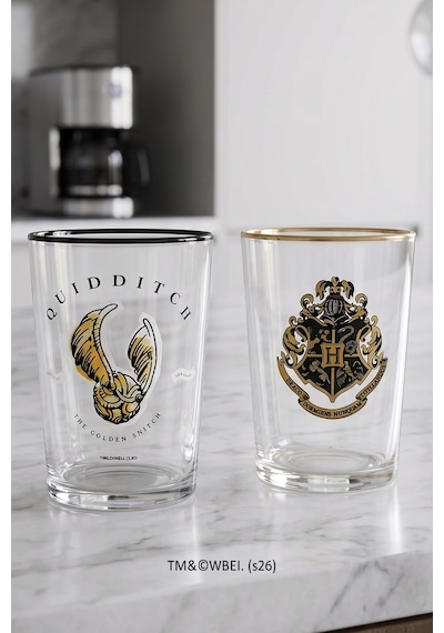 Hogwarts 2'li Meşrubat Bardağı Seti 510 Cc Renkli