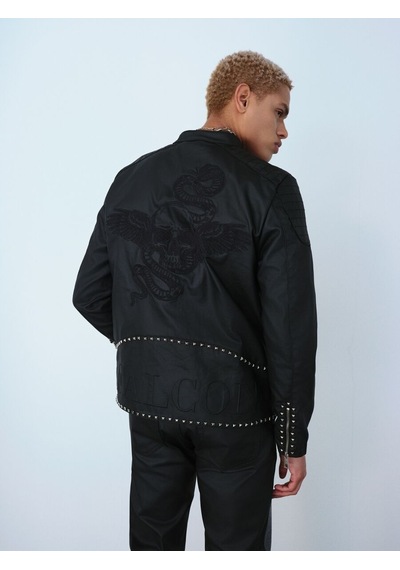LOFT Biker Erkek Ceket Lf2037982 Q1.v1 Denim