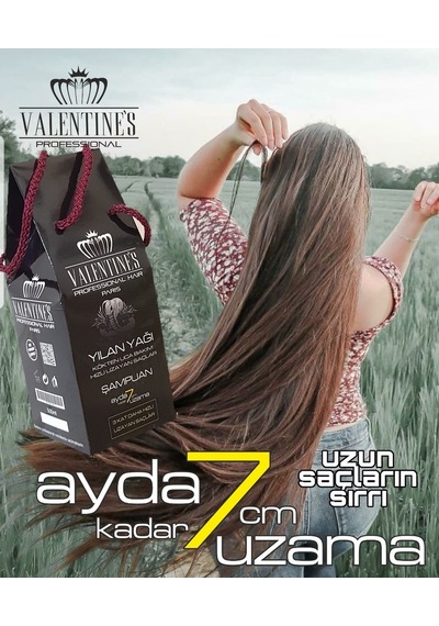 Valentines Professionel Yılan Yağı Şampuan 2 x 500 ML