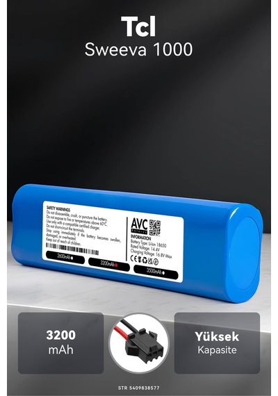 Tcl Sweeva 1000 3200mah Robot Süpürge Bataryası G.g