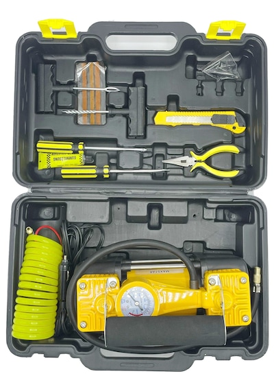 Moonshop Kp01 Setli Işık Göstergeli Lastik Şişirme Hava Kompresörü