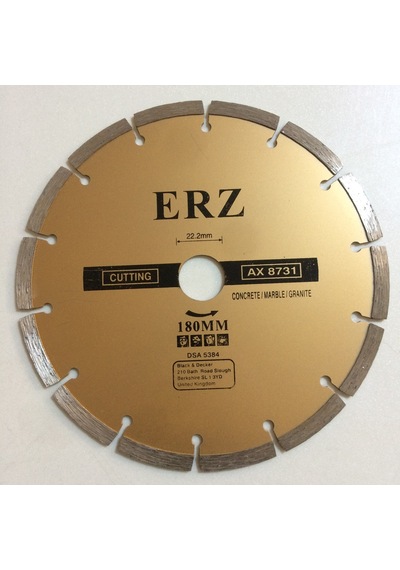 Art 180 Mm Elmas Kesici Disk Beton Mermer Taş Bims Kesici
