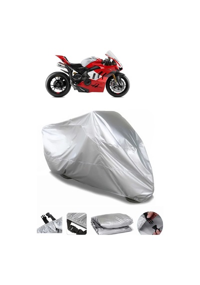 Ducati Panigale V4 S Arka Çanta Uyumlu Branda Premium Kalite Motosiklet Brandası
