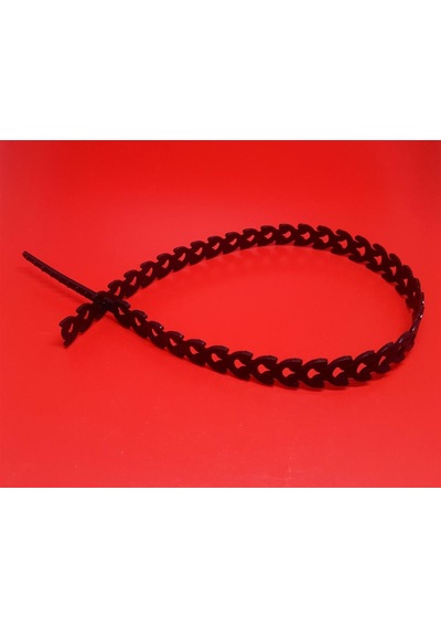 Kablo Bağı Özel Esnek Plastik Kelepçe 10x300 Mm 50 Adet Siyah