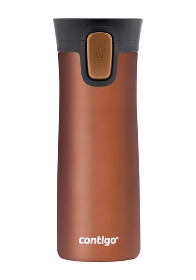 Üniseks Pinnacle Snapseal Termo Paslanmaz Çelik Yalıtımlı Kupa,kahverengi,420 Ml Açık Beyaz