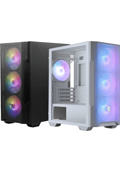 Msı Mag Forge M100r Temperli Cam Mesh 4x120mm Argb Fan Usb 3.2 Akak0msı0038