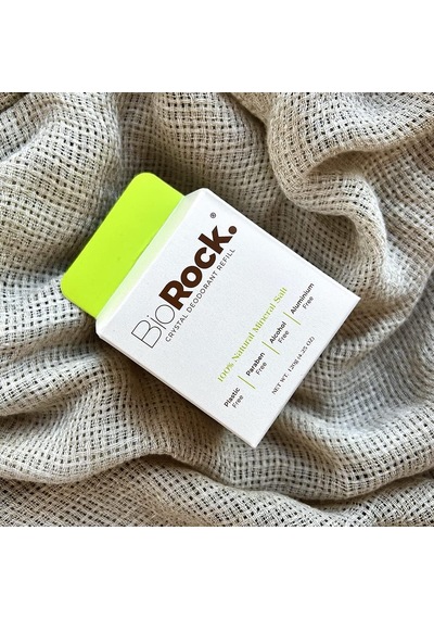 Biorock Crystal Deodorant Stick 120 Gr Yedek Crystal Refill Plastiksiz Doğa Dostu 2'li Ekonomik Set