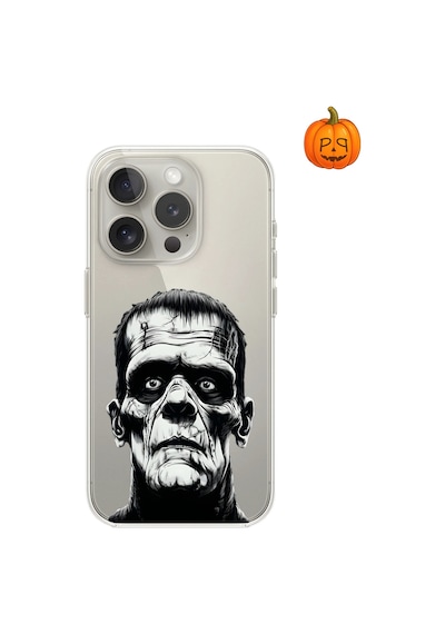 Dali Design Apple Uyumlu iPhone 15 Pro Şeffaf Kılıf Horror 6 Tasarımlı
