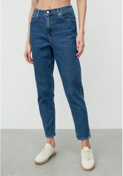 Calvin Klein Kadın Normal Bel Boru Paça Günlük Kullanım Mavi Jeans J20j221589-1bj-7861 Mavi Calvin Klein Kadın Normal Bel Boru Paça Günlük Kullanım Mavi Jeans J20j221589-1bj-7861 Mavi