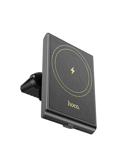 Hoco Hw19 Klima Havalandırma Bölmesi Wireless Kablosuz Hızlı Şarj Araç Telefon Tutucu- 5775 Siyah