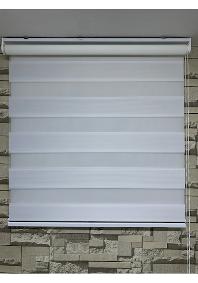 Beyaz Renk Mini Plise Desenli Zebra Stor Perde Tüm Ölçülerde (481204640) Beyaz Renk Mini Plise Desenli Zebra Stor Perde Tüm Ölçülerde (481204640)