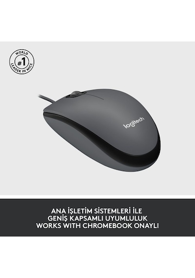 Logitech M100 USB Kablolu Optik Mouse