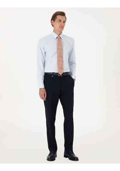 Pierre Cardin Erkek Açık Mavi Gömlek Basic 50316742-vr003 Açik Mavi