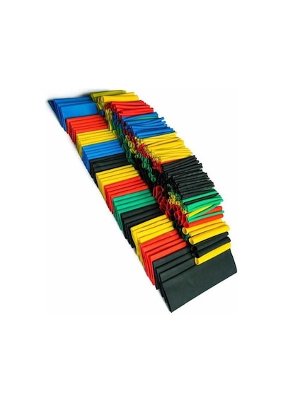 Isı İle Daralan Makaron Kablo Yalıtım-328 Adet 8 Boy Set