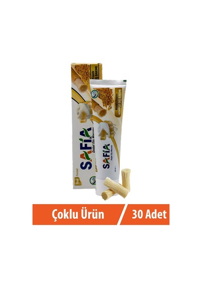Safia Misvak ve Propolis Özlü Doğal Diş Macunu 30 x 60 ML