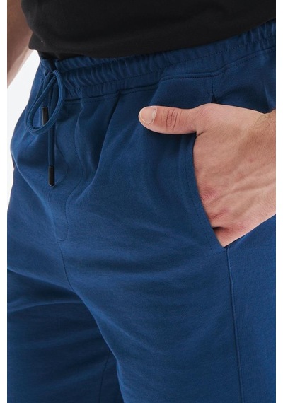 AR-MA Arma Erkek Regular Fit Basic Süprem % 100 Pamuk Yandan Ve Arka Cepli Şort Y29504279302 İndigo