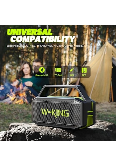 Subwoofer İle Taşınabilir Loud Bluetooth Hoparlörler 100w Tepe 60w Açık Hoparlör Bluetooth Kablosuz Su Geçirmez H