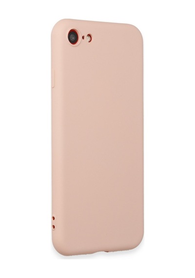 Apple iPhone Uyumlu 7 Kılıf First Silikon - Pudra Bzsxx00 1