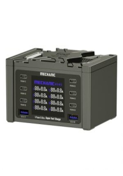 Mechanic 8 Adet Port 115w Usb Akım Ölçer Şarj Ünitesi