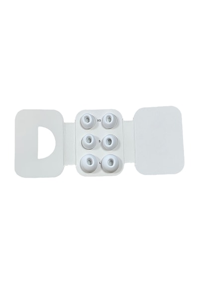 Apple Uyumlu AirPods Pro 2 Kulaklık Ucu Silikon Beyaz