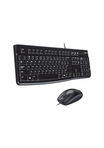 Logitech Klavye & Mouse Mk120 Kablolu Usb