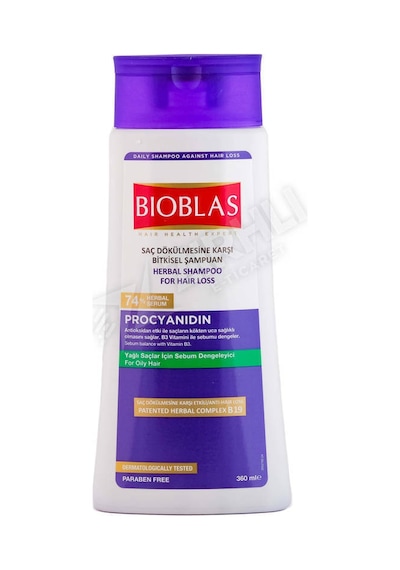 Bioblas Yağlanma Dökülme Karşıtı Şampuan Procyanidin 360 Ml