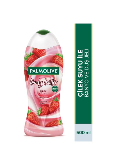 Palmolive Body Butter Çilek Rüyası Banyo Ve Duş Jeli 500 Ml Diğer