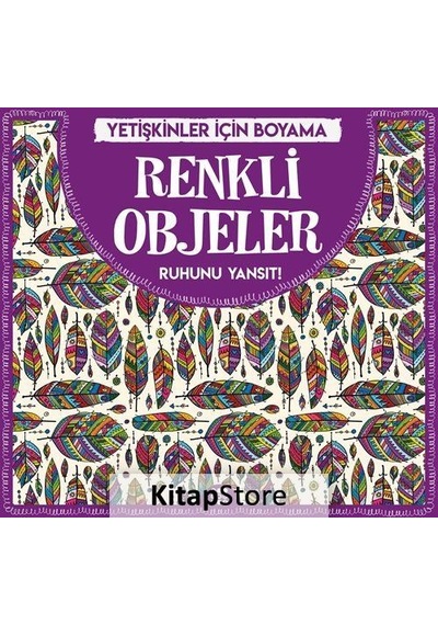 Renkli Objeler - Yetişkinler için   Boyama