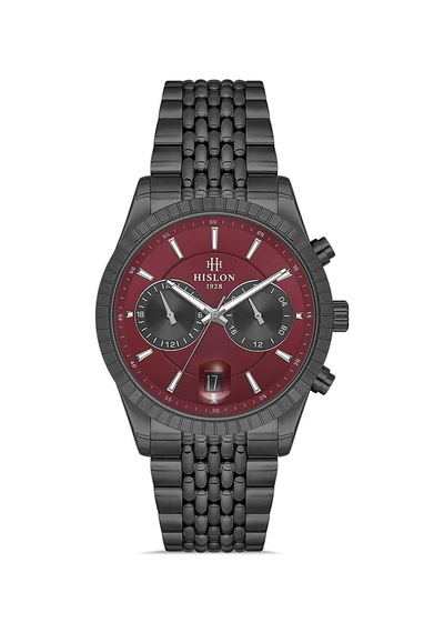 Hislon Dt145n-14ss Erkek Kol Saati Füme