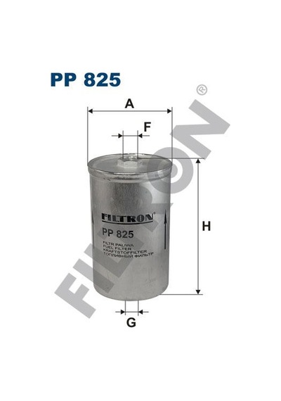 FILTRON PP825 YAKIT FİLTRESİ VOLVO 740 2.0 112HP 08/89-07/91
