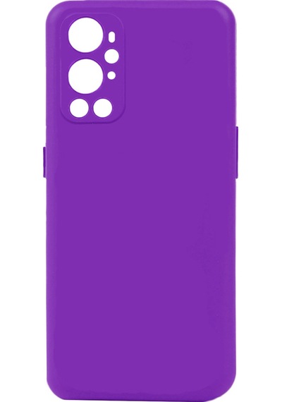 Goocamp One Plus 9 Pro Kılıf Biye Silikon - Mor Mor
