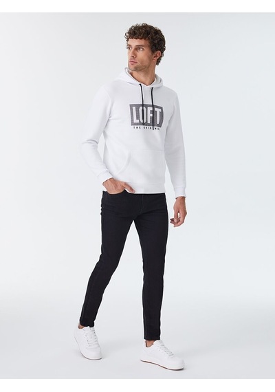 LOFT Regular Fit Erkek Sweatshirt Lf2028610 Q1.v1 Beyaz