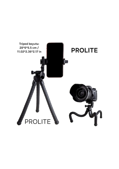 Ahtapod Tripod Dslr Telefon Gopro