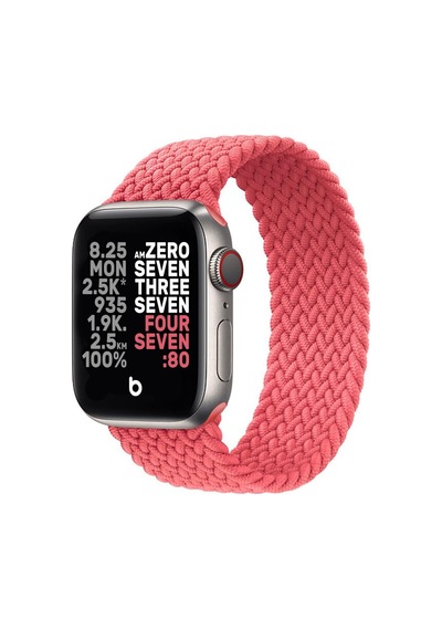 Tüm Apple Watch Serileri İle Uyumlu Yumuşak Ve Kullanışlı Solo Loop Esnek Örgü Kordon Çok Renkli Tüm Apple Watch Serileri İle Uyumlu Yumuşak Ve Kullanışlı Solo Loop Esnek Örgü Kordon Çok Renkli