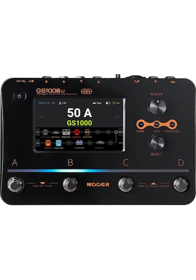 Mooer Gs1000lı Şarjlı Akıllı Gitar Efekt Prosesörü
