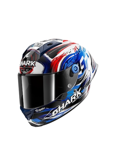 Shark Aeron Gp Fım Zarco Signature Kapalı Kask Mavi Siyah