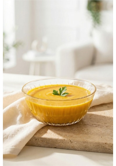 Lav Alinda Cam Çorba Kasesi 6'lı Küçük Boy 345 ml (Salata/Tatlı/Kahvaltı/Çerez Kasesi)
