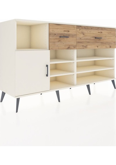 Kronos Konsol 6 Raflı 2 Çekmeceli Tek Kapaklı 176x59x99 Aytaşı-a Aytaşı-aytaşı/çam Kronos Konsol 6 Raflı 2 Çekmeceli Tek Kapaklı 176x59x99 Aytaşı-a Aytaşı-aytaşı/çam
